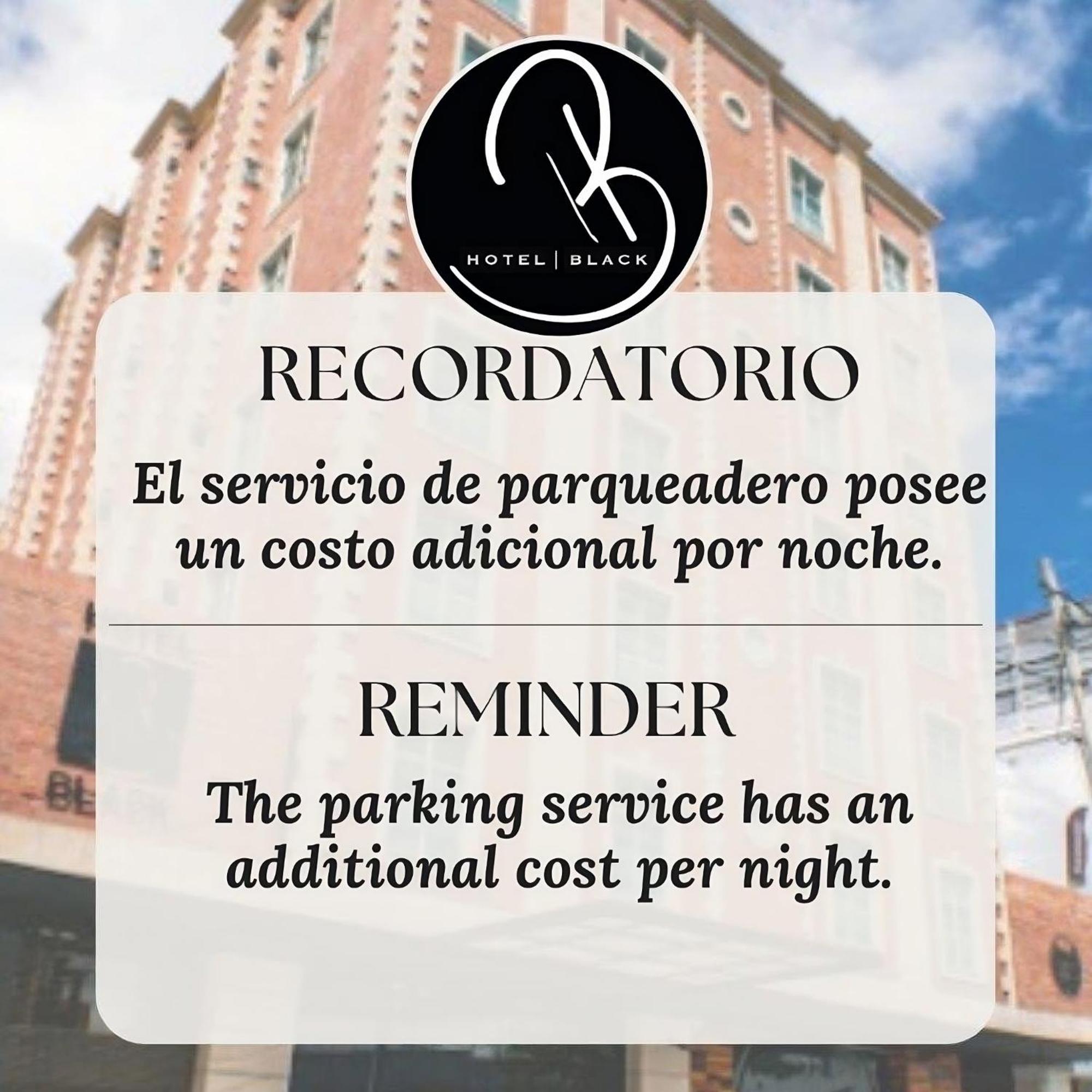 Hotel Black Usaquen Bogotá Exteriör bild